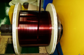 Coated Rectangular Copper Wire